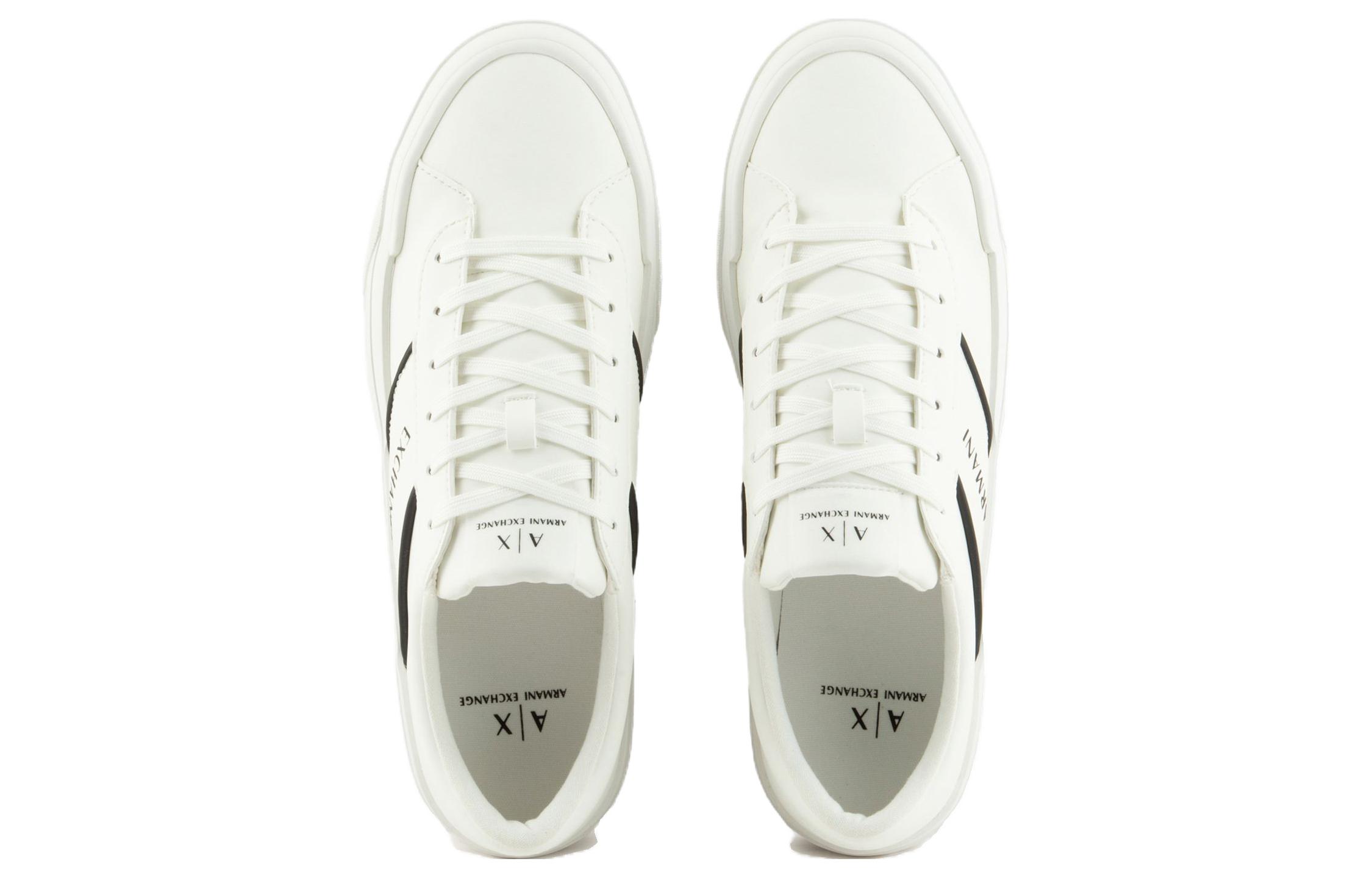 Shop A|X レザー ローカットスニーカー (ホワイト) XUX165XV7581K488