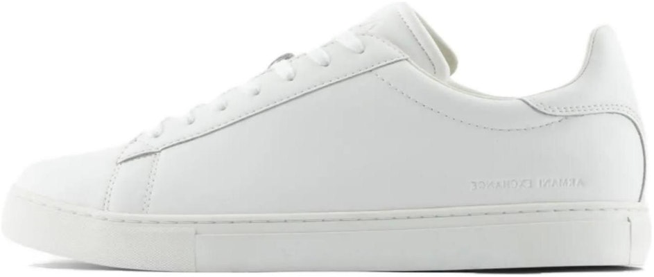 Armani Exchange Leather Low Top 'White Fashion' XUX001XV09300001 Buy Armani Exchange Leather Low Top 'White Fashion' XUX001XV09300001