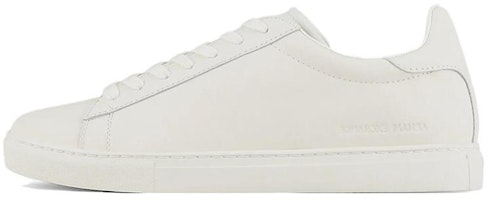 Armani Exchange Leather Low Top 'White Fashion' XUX001XV093100001 Armani Exchange Leather Low Top 'White Fashion' XUX001XV093100001