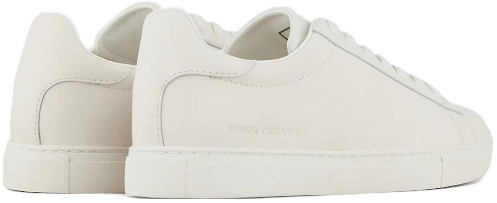 Armani Exchange Leather Low Top 'White Fashion' XUX001XV093100001 Shop Armani Exchange Leather Low Top 'White Fashion' XUX001XV093100001