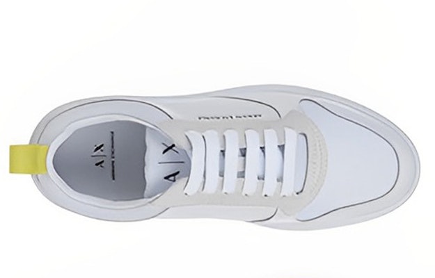 阿玛尼Exchange白黄色低帮系带皮鞋 XUX122XV533N499 Lookbook 阿玛尼Exchange白黄色低帮系带皮鞋 XUX122XV533N499