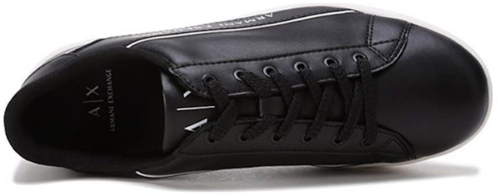Armani Exchange Leather Low-Top Sneaker 'Black' XUX082XV262N814 Purchase Armani Exchange Leather Low-Top Sneaker 'Black' XUX082XV262N814