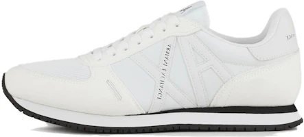 Armani Exchange Leather Nylon Mesh Low Top 'White' XUX017XCC68100152 Armani Exchange Leather Nylon Mesh Low Top 'White' XUX017XCC68100152