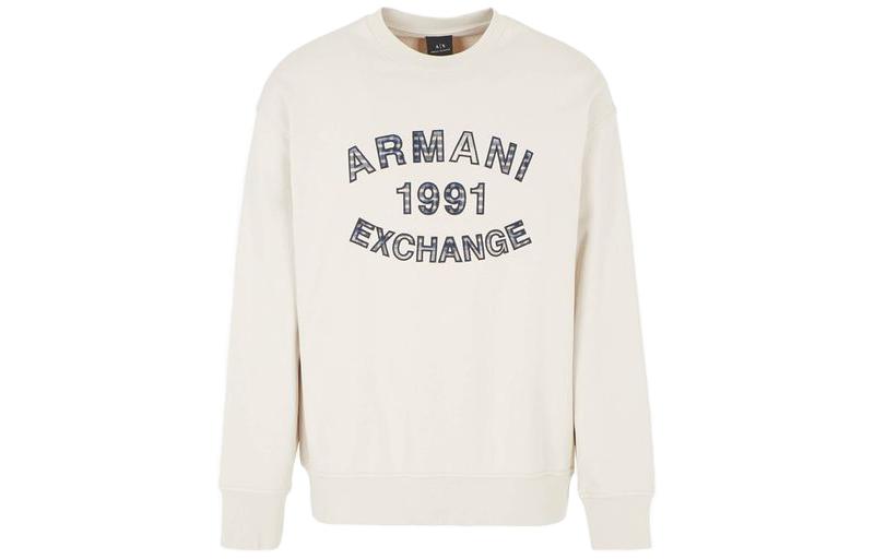 Order Armani Exchange 印花標誌長袖圓領休閒衛衣 6RZMGA-ZJ4XZ-11993