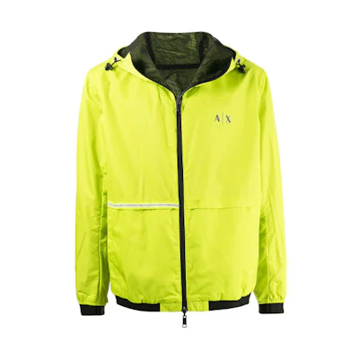 Armani Exchange Logo Print Lightweight Jacket Green for Men 3KZB11-ZNJ7Z-1853