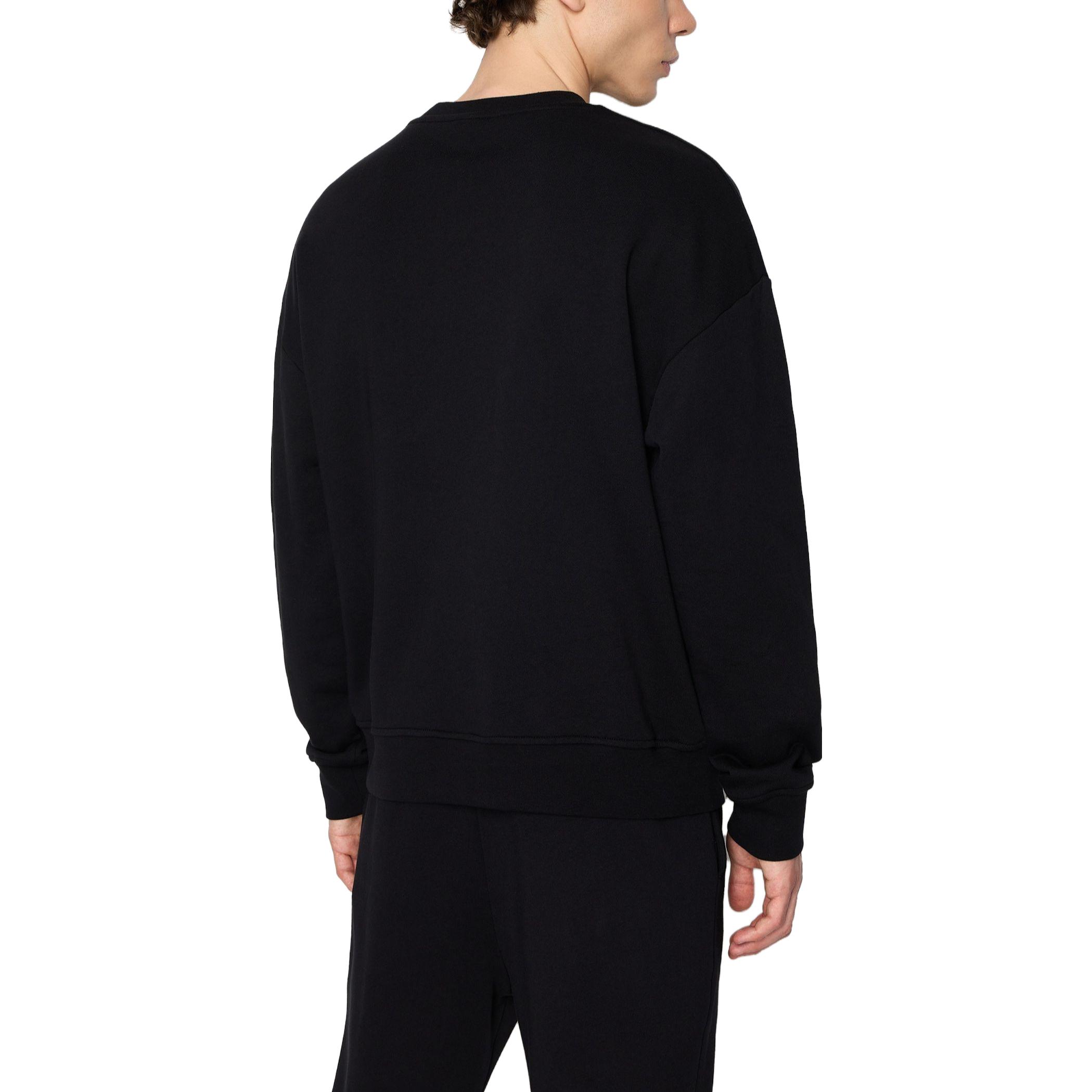 Purchase Armani Exchange 寬鬆版印花圓領黑色長袖上衣 6RZMAMZJ9KZ1200