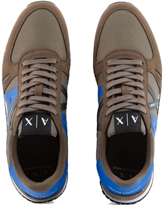 アルマーニ・エクスチェンジ ローカット 'ブラウンメッシュ' XUX017XCC681T046 XUX017XCC681T046 Lookbook アルマーニ・エクスチェンジ ローカット 'ブラウンメッシュ' XUX017XCC681T046 XUX017XCC681T046