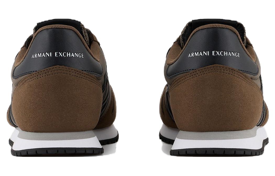 Shop アルマーニ・エクスチェンジ ローカット 'ブラウンメッシュ' XUX017XCC681T046 XUX017XCC681T046