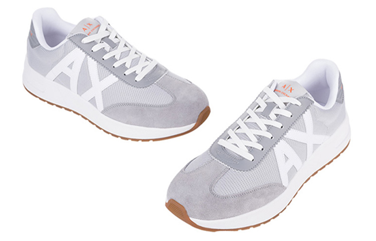 Armani Exchange Low-Top 'Grey White' 圖 2