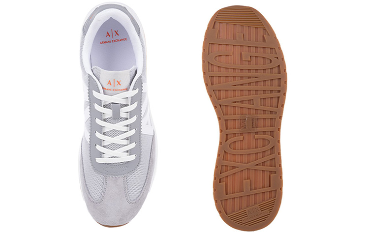 Armani Exchange Low-Top 'Grey White' 圖 4
