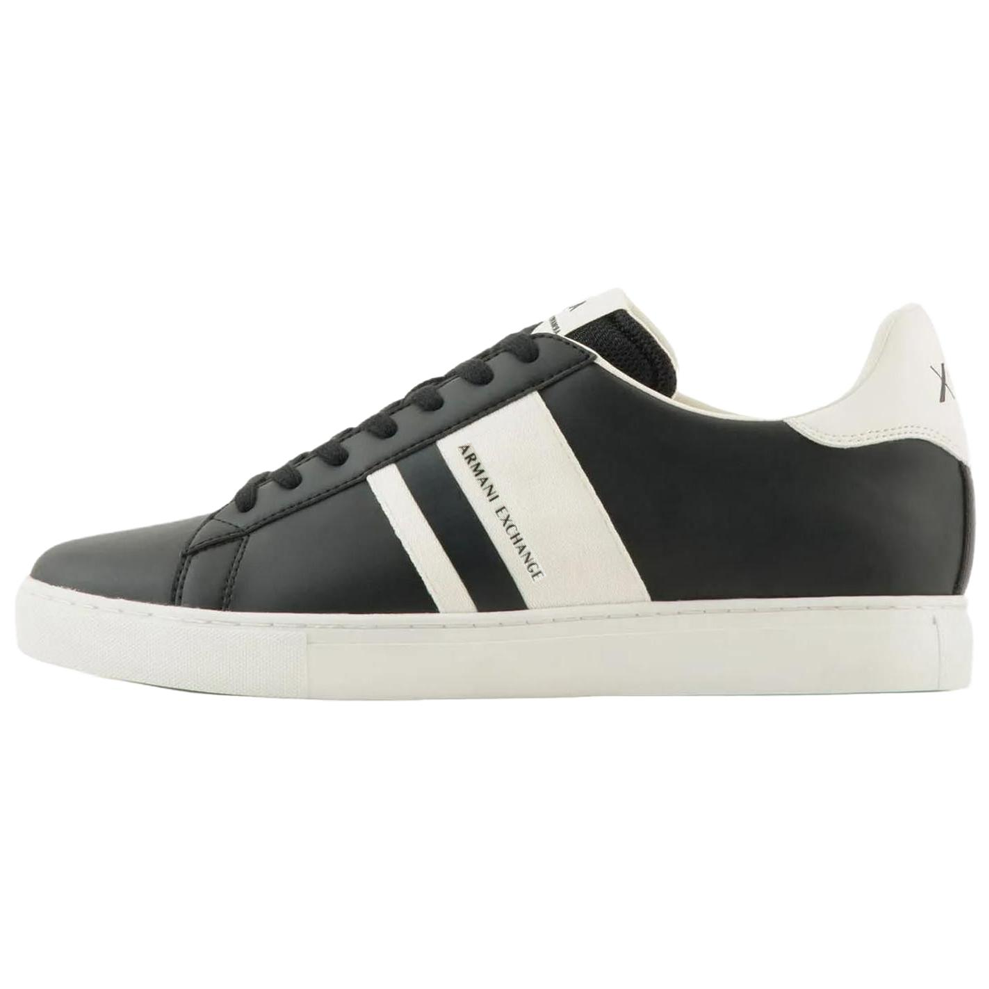 Armani Exchange Low-Top Casual Sneakers Black XUX173XV6661N814