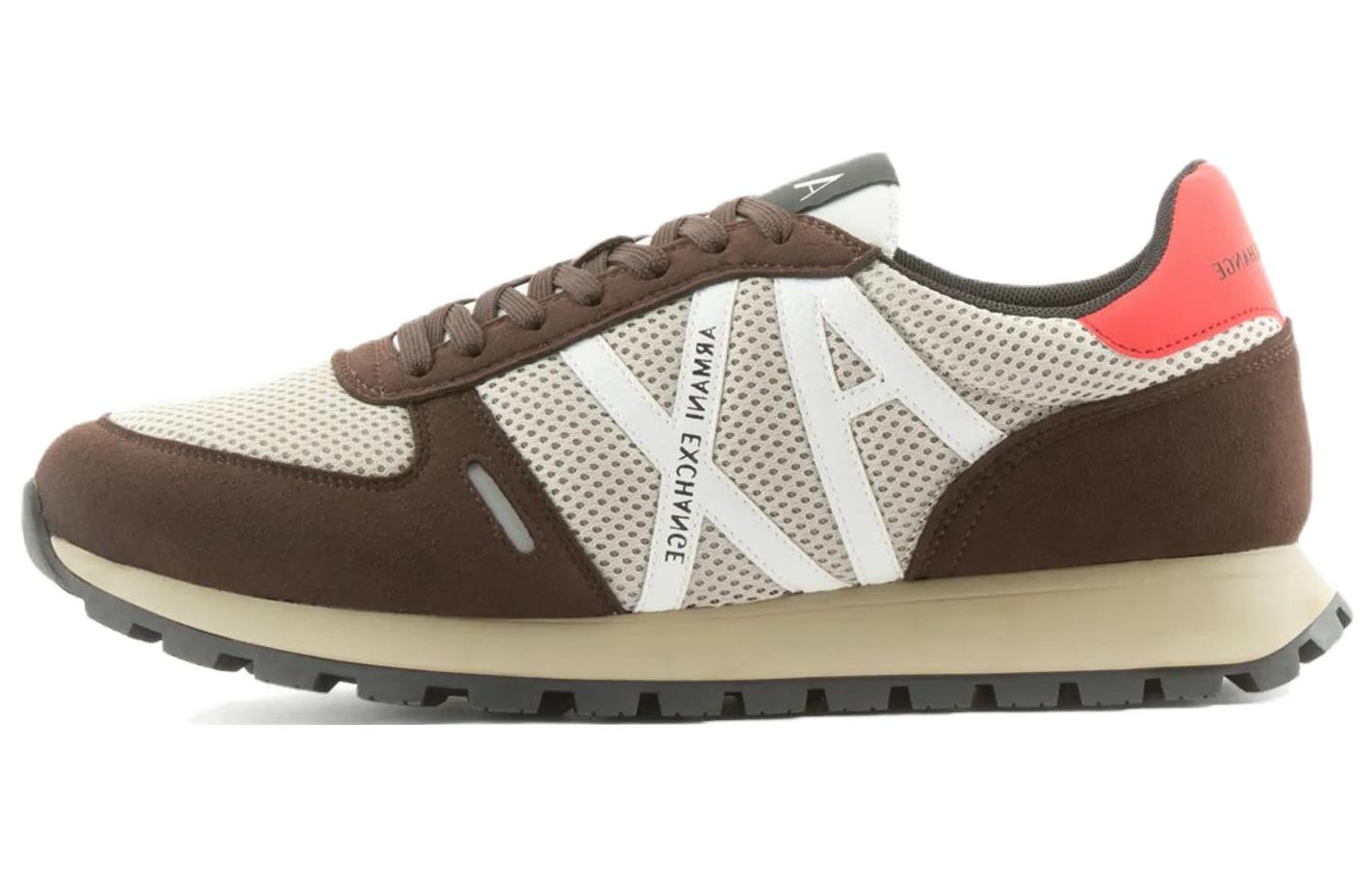 Armani Exchange Low-Top Lace-Up 'Brown'