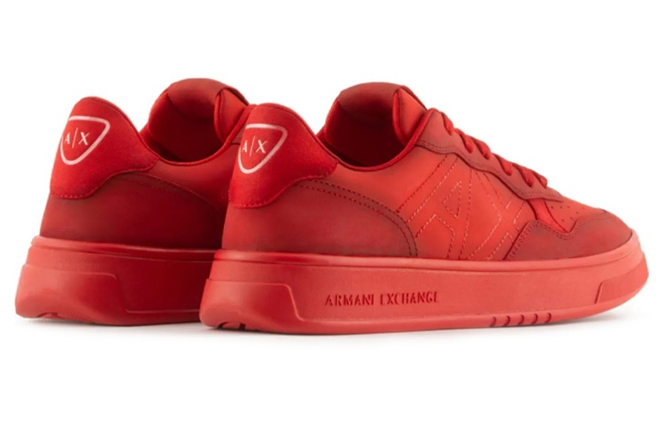 Armani Exchange Low-Top Lace-Up 'Fashion Red' 圖 4