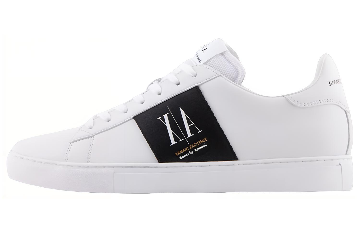 Armani Exchange Low-Top Lace-Up 'Fashion White'