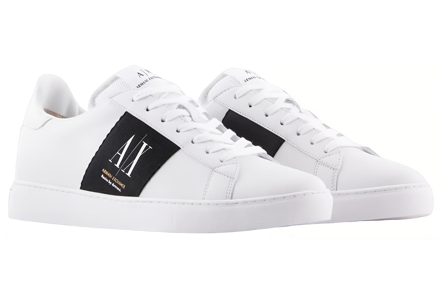 Armani Exchange Low-Top Lace-Up 'Fashion White' 圖 3