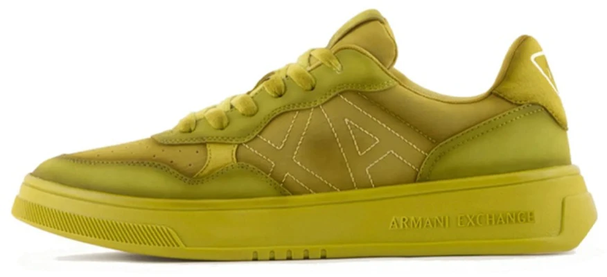 아르마니 익스체인지 그린 로우탑 스니커즈 (Armani Exchange Green Low-top Sneakers) XUX148XV659100579 Buy 아르마니 익스체인지 그린 로우탑 스니커즈 (Armani Exchange Green Low-top Sneakers) XUX148XV659100579