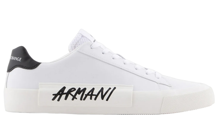 Armani Exchange Low-Top Lace-Up 'White Logo' 圖 2