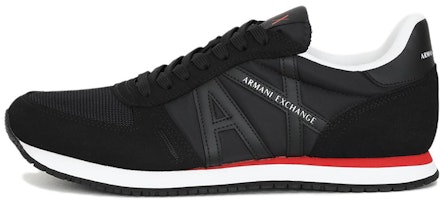 Armani Exchange Low-Top Mesh Sneakers 'Black' XUX017XCC6800002 Armani Exchange Low-Top Mesh Sneakers 'Black' XUX017XCC6800002