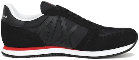 阿玛尼低帮黑色网面运动鞋 XUX017XCC6800002 Order 阿玛尼低帮黑色网面运动鞋 XUX017XCC6800002