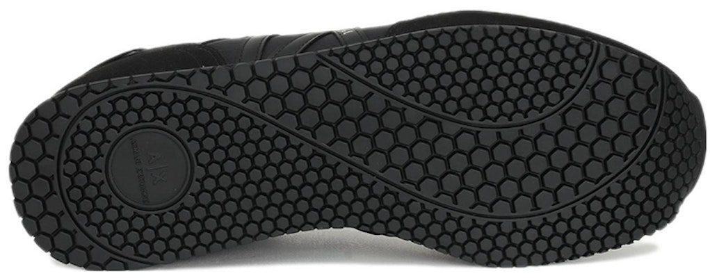 Armani Exchange Low-Top Mesh Sneakers 'Black' XUX017XCC6800002 Shop Armani Exchange Low-Top Mesh Sneakers 'Black' XUX017XCC6800002