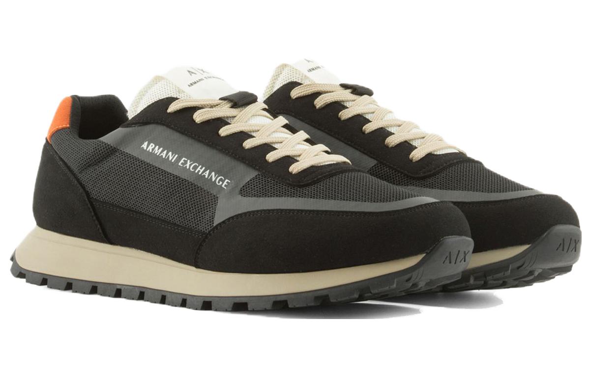 Armani Exchange Low-Top Sneaker 'Black CMFT' 圖 2