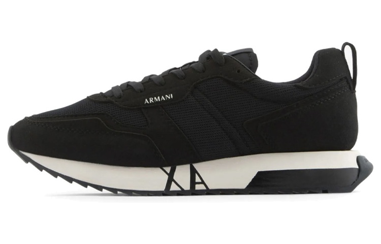 Armani Exchange Low-Top Sneaker 'Black Nylon'