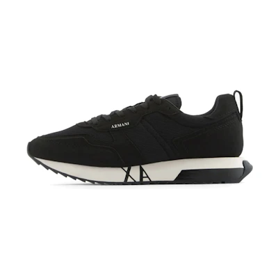Armani Exchange Low-Top Sneaker 'Black Nylon'