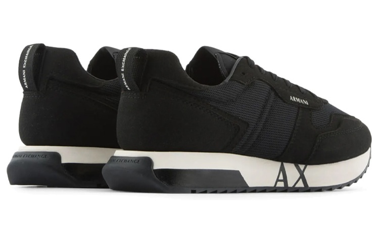 Armani Exchange Low-Top Sneaker 'Black Nylon' 圖 4
