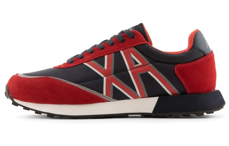 Armani Exchange Low-Top Sneaker 'Black Red'