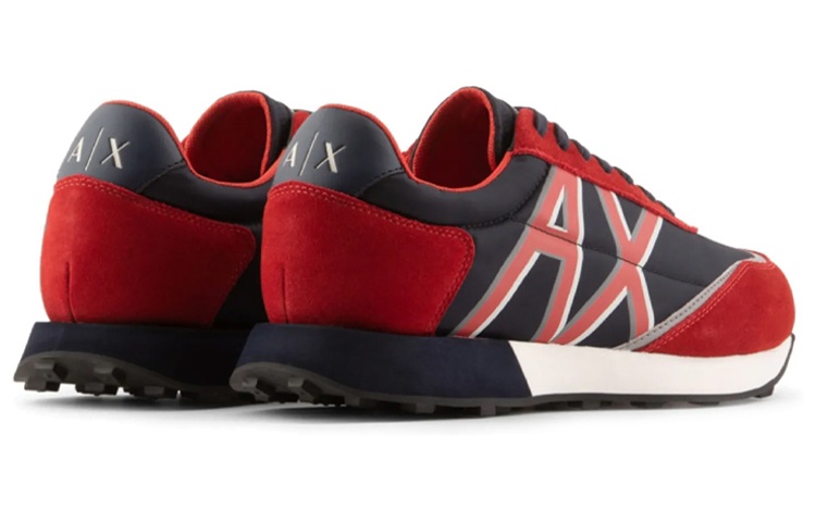 Armani Exchange Low-Top Sneaker 'Black Red' 圖 4