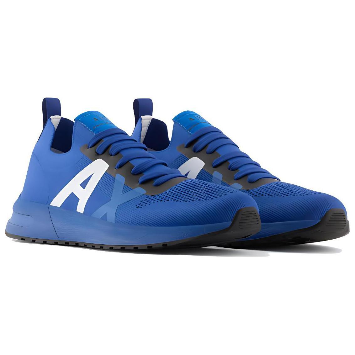 Armani Exchange Low-Top Sneaker 'Electric Blue' 圖 3