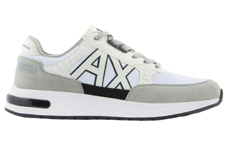 Armani Exchange Low-Top Sneaker 'Grey White' 圖 2