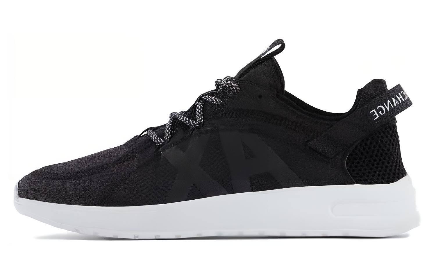 Armani Exchange Low-Top Sneakers 'Black'