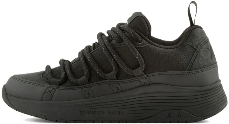 Armani Exchange Sepatu Sneakers Rendah 'Hitam Jaring Silang-Round Toe' XUX186XV773100002 Buy Armani Exchange Sepatu Sneakers Rendah 'Hitam Jaring Silang-Round Toe' XUX186XV773100002