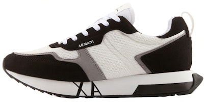 Armani Exchange Low-Top Sneakers 'Black White' XUX151XV6091S526 Armani Exchange Low-Top Sneakers 'Black White' XUX151XV6091S526