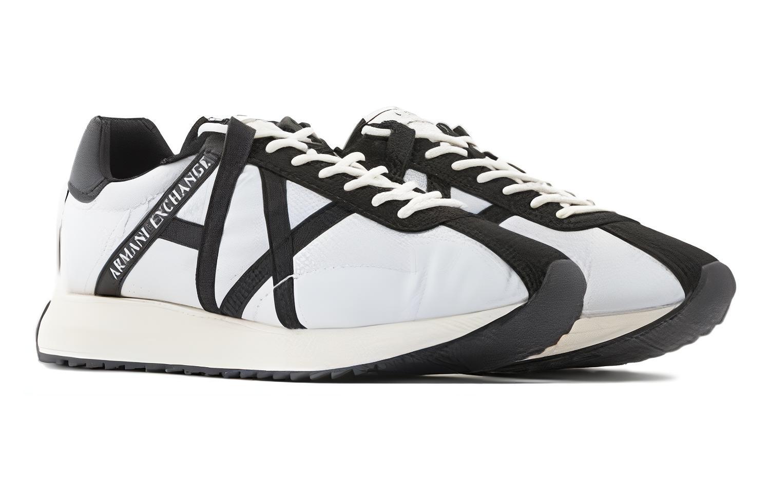 Order ARMANI EXCHANGE阿瑪尼 系帶 低筒 運動休閒鞋 男款 白色