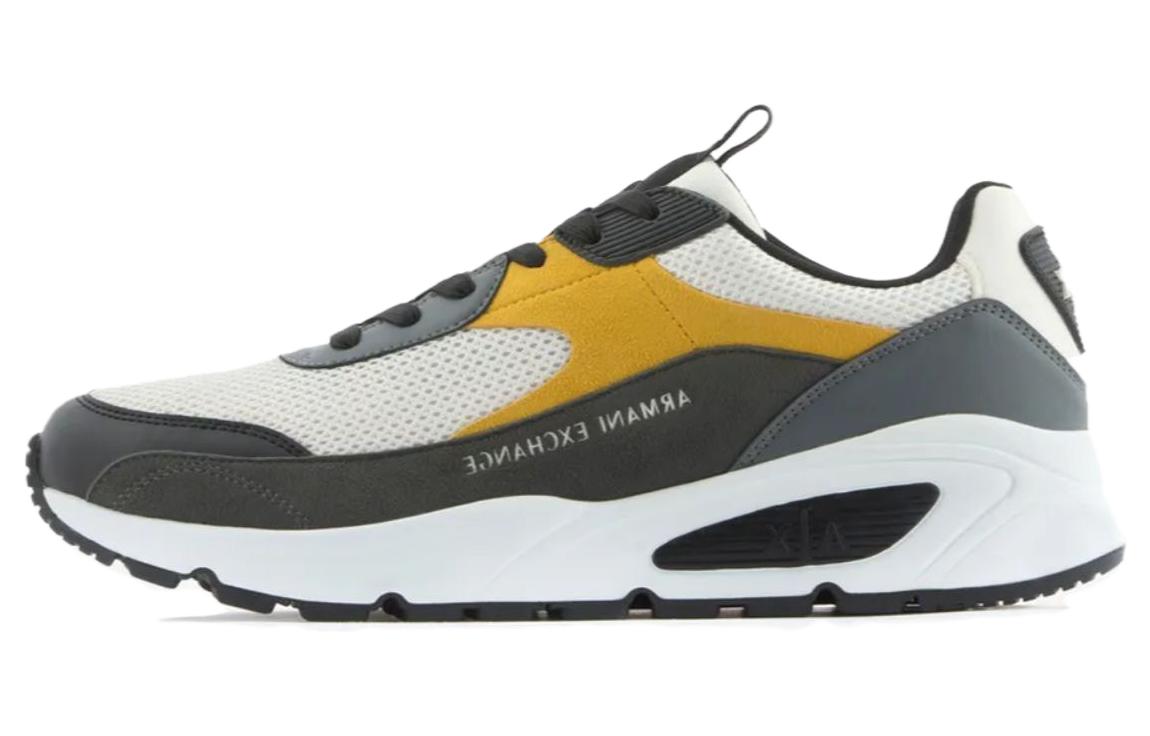 Armani Exchange Low 'Grey White Yellow'