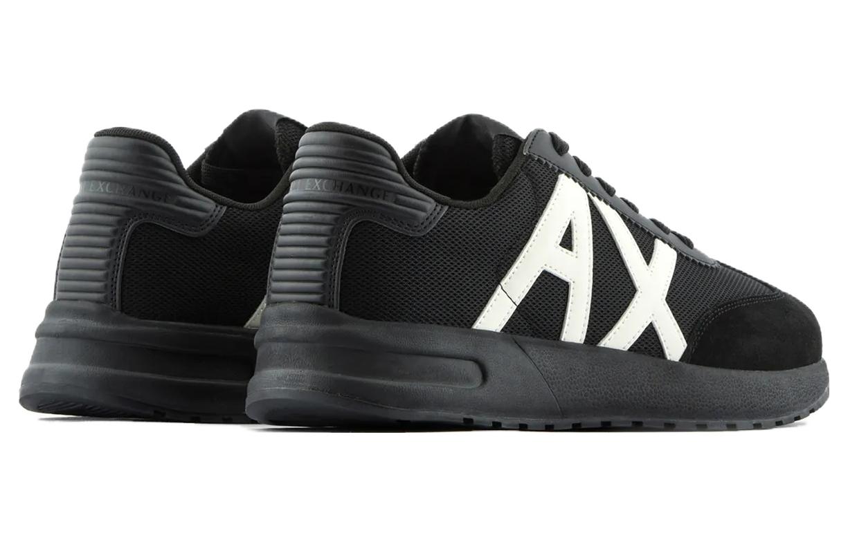 Shop Armani Exchange Low Top 'Negro' XUX071XV5271M217