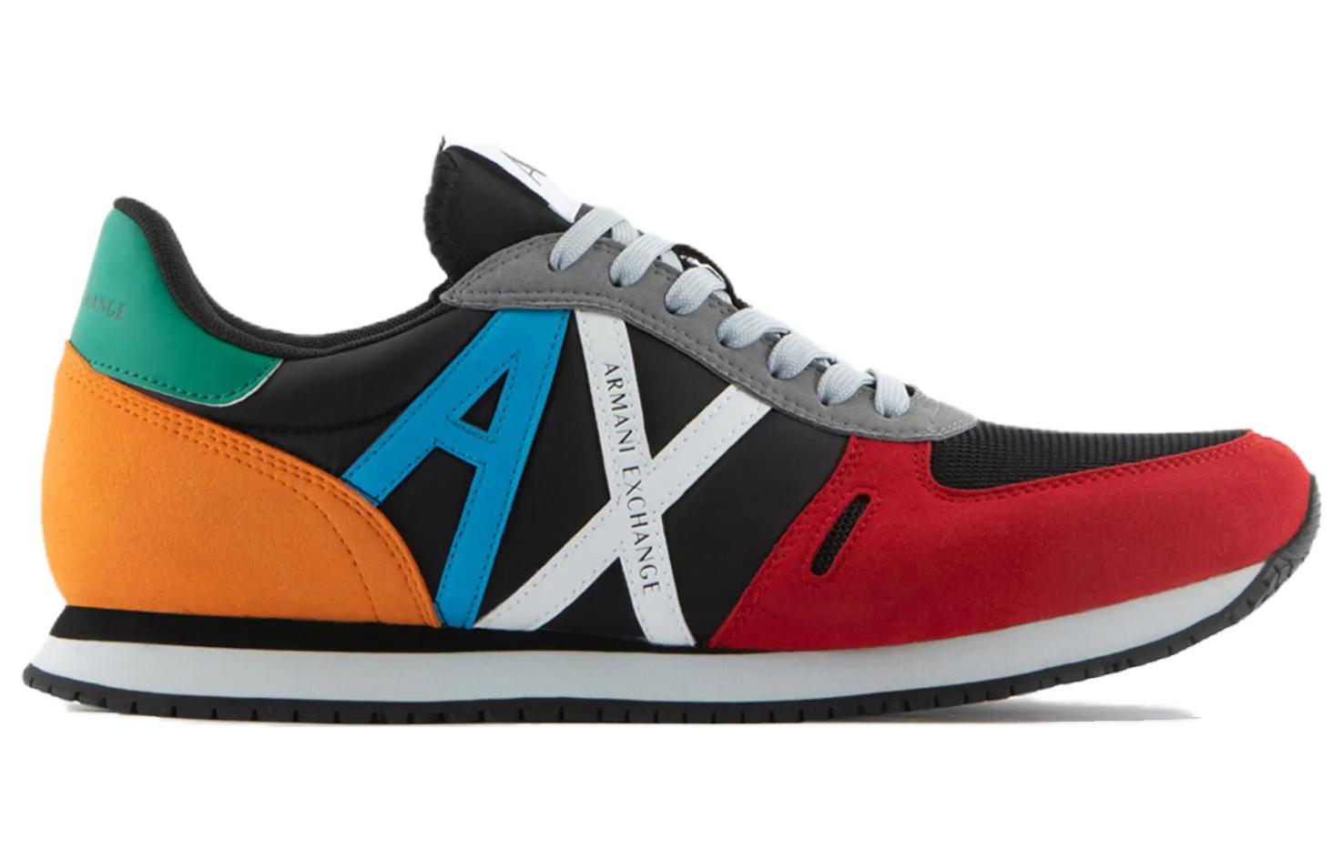 Armani Exchange Low Top 'Black Mesh Leather Nylon' 圖 2