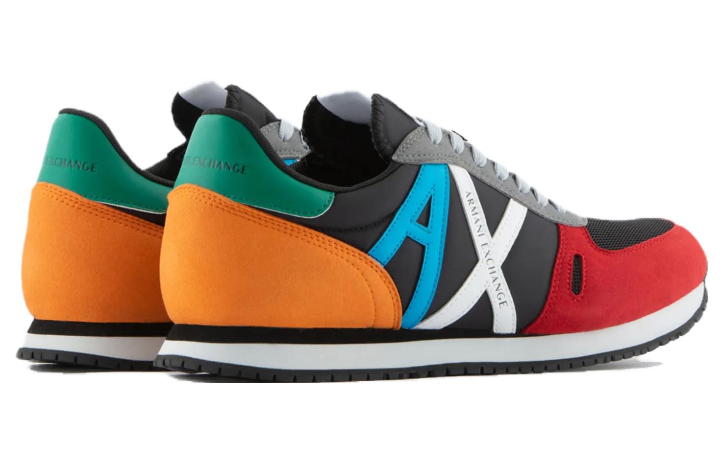 Armani Exchange Low Top 'Black Mesh Leather Nylon' 圖 4