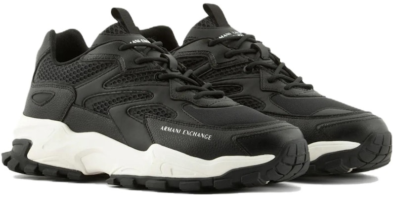 Armani Exchange Low Top 'Black Polyester' XUX159XV6421N814 Order Armani Exchange Low Top 'Black Polyester' XUX159XV6421N814