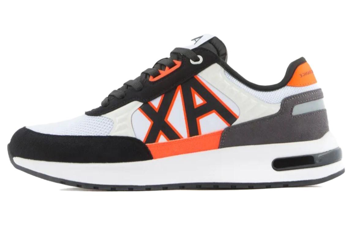 Armani Exchange Low Top 'Black White Orange'