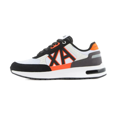 Armani Exchange Low Top 'Black White Orange'