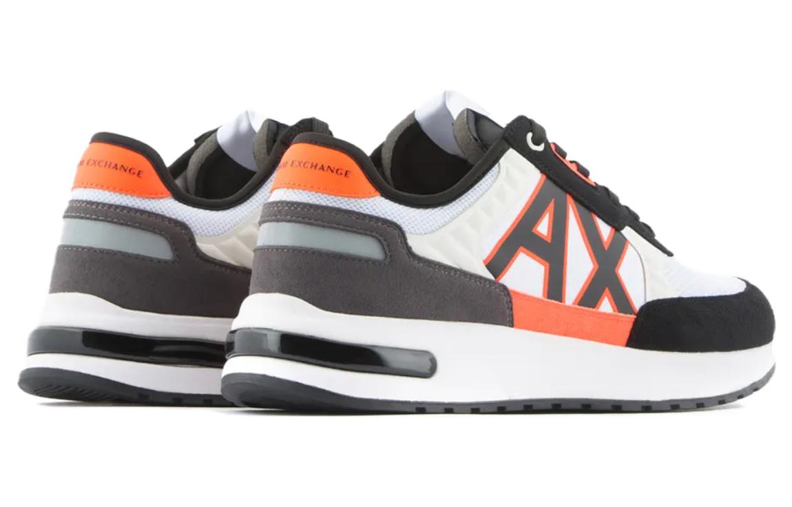 Armani Exchange Low Top 'Black White Orange' 圖 4