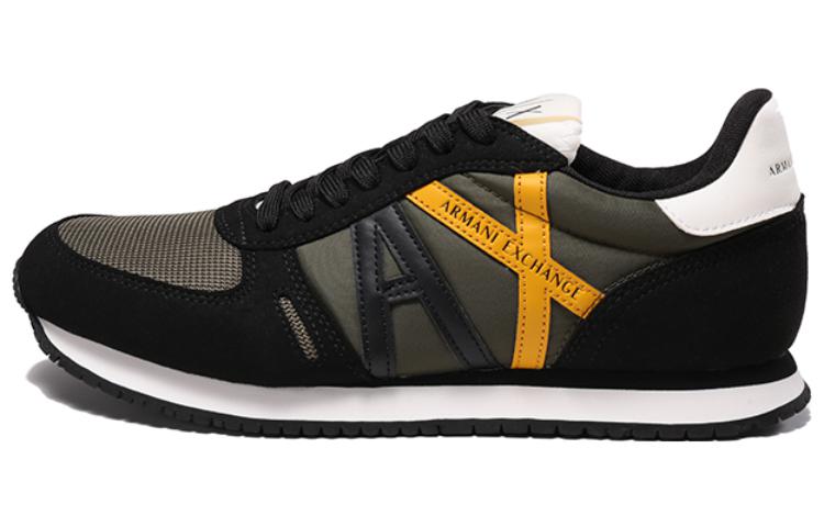 Armani Exchange Low Top 'Green Black'