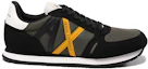 Order Armani Exchange Lage Sneakers ''Groen Zwart'' XUX017XCC68M208