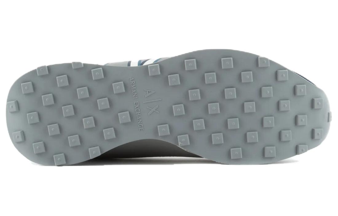 Purchase ARMANI EXCHANGE阿瑪尼 圓頭平跟綁帶 低筒 休閒鞋 男款 灰色