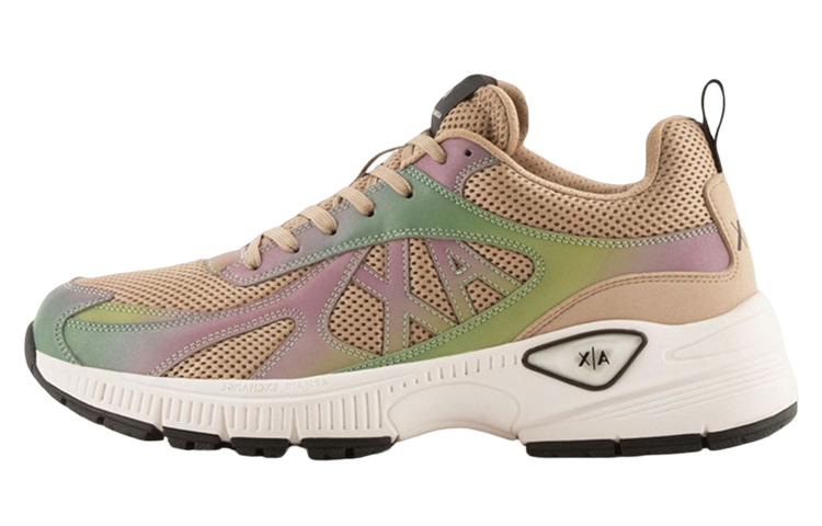 Armani Exchange Low Top 'Light Brown Mesh' XUX172XV7191S587