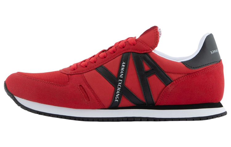 Armani Exchange Low Top 'Red Black'
