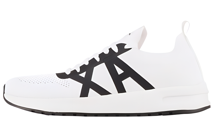 Armani Exchange Low Top 'Simple Black and White'